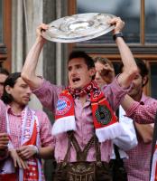 Fussball 1. Bundesliga :  JUBEL  Miroslav Klose (FC Bayern Muenchen)