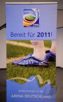 Frauen Fussball: Countdown fuer die Frauen-WM 2011 in der Rhein Neckar Arena in Sinsheim