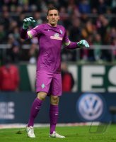 Fussball, 1. Bundesliga  Saison 2014/2015: SV Werder Bremen - FC Bayern Muenchen