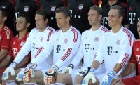 Fussball 1. Bundesliga 2010/2011:  Teamfoto FC Bayern Muenchen