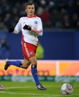Fussball: 1. Bundesliga Saison 2010/2011: Hamburg, TESCHE Einzelaktion