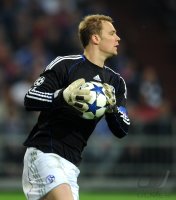 Fussball CHL  Saison 2010/2011:  Torwart Manuel Neuer (FC Schalke 04)
