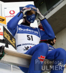 Skispringen Vierschanzentournee Innsbruck Quali - Ritzerfeld am Absprungbakken