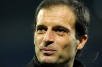 FUSSBALL SERIE A: Trainer Massimilliano Allegri (AC Mailand)