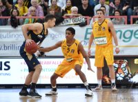 Basketball 1. Bundesliga 14/15 Hauptrunde: Walter Tigers Tuebingen - Alba Berlin