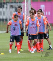 Fussball 1. Bundesliga 12/13: Training beim FC Bayern Muenchen