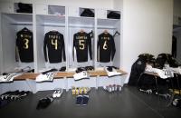 Fussball Nationalmannschaft: Deutschland Kabine in der Allianz Arena