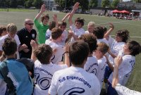 Fussball  Ausfstiegsspiel C Jugend  09/10