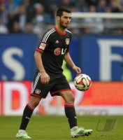 Fussball, 1. Bundesliga  Saison 2014/2015: Hamburger SV - Bayer 04 Leverkusen