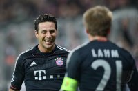 Fussball CHL&Atilde; Saison 12/13:  Claudio Pizarro (FC Bayern Muenchen)