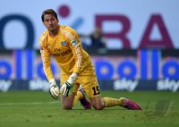 Fussball, 1. Bundesliga  Saison 2014/2015, Relegation: Hamburger SV - Karlsruher SV