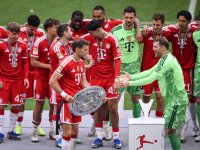 Fussball 1. Bundesliga 25/26: FC Bayern Muenchen 35. Deutschen Meisterschaft