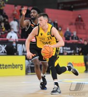 Basketball 2. Bundesliga 2021/2022: Tigers Tuebingen - wiha Panthers Schwenningen