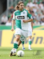 Fussball 1. Bundesliga: Bremen, FRINGS Einzelaktion