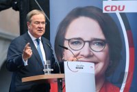 Politik, Bundestagswahl 2021 Wahlkampf CDU; Union-Kanzlerkandidat Armin Laschet