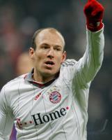 FUSSBALL  International CHL 09/10 : JUBEL ROBEN (FC Bayern  Muenchen)