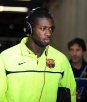 FUSSBALL  International CHL 09/10 : Yaya Toure (Barca)
