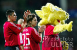 Fussball 1. Bundesliga: Leverkusen - Rostock, Schlussjubel