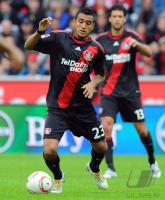 Fussball: 1. Bundesliga Saison 2010/2011: Leverkusen, Vidal Einzelaktion