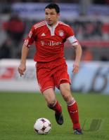 FUSSBALL  1. BUNDESLIGA  09/10  Mark van Bommel (FC Bayern Muenchen)
