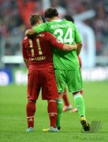 Fussball 1. Bundesliga, Saison 2012/2013:  FC Bayern Muenchen - VFL Wolfsburg