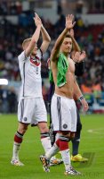 FUSSBALL WM 2014, ACHTELFINALE: JUBEL Deutschland