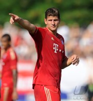 Fussball 1. Bundesliga Saison   2011/2012 :  Mario Gomez (FC Bayern Muenchen)