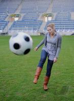 Frauen Fussball: Tinas Talente fuer die Frauen-WM 2011. Kim Kulig