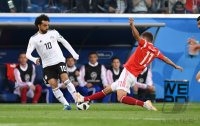 FUSSBALL WM 2018 Vorrunde Russland -  Aegypten