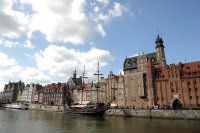 Fussball International EM 2012 : Stadtansicht von Danzig