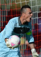 Fussball Olympisches Fussballturnier: Torwart Diego BENAGLIO (Schweiz)