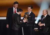 Fussball International  FIFA Ballon d Or 2012:  Weltfussballer 2012 Lionel Messi (Argentinien)