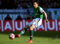 FUSSBALL, 1. BUNDESLIGA, 25. Spieltag: Bremen, PIZARRO Einzelaktion