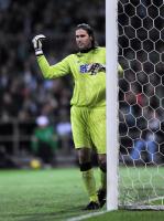 FUSSBALL, DFB Pokal Halbfinale: Torwart Simon Jentzsch (FCA)