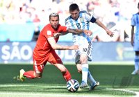 FUSSBALL WM 2014, ACHTELFINALE: Argentinien - Schweiz