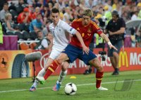 Fussball International Europameisterschaft 2012: Spanien - Frankreich