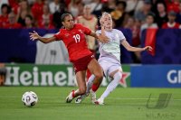 Fussball Frauen Euro 2025  Eroeffnungsspiel: Schweiz - Norwegen