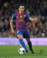 FUSSBALL International  COPA DEL REY  11/12: Xavi Hernandez (Barca)