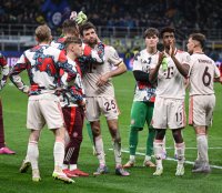 FUSSBALL CHAMPIONS LEAGUE SAISON 24/25
Viertelfinal Rueckspiel, Inter Mailand - FC Bayern Muenchen