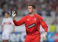 FUSSBALL  International CHL 09/10   Torwart Allan McGregor (Glasgow)