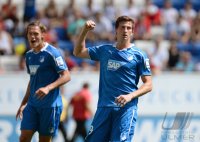 FUSSBALL 1. Bundesliga 2013/2014: JUBEL TSG 1899 Hoffenheim