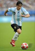 FUSSBALL  Olympia 2008  Peking  Vorrunde Argentinien - Australien