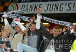 Fussball - EM-Qualifikation: Deutschland - Island, Jubelnde Fans