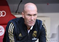 Fussball International Audi Cup 2019: Trainer Zinedine Zidane (Real Madrid)