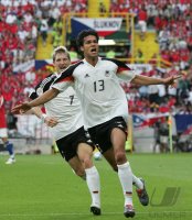 Fussball INTERNATIONAL EURO 2004 Deutschland - Tschechien