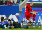 Fussball 1. Bundesliga: Schalke - Hannover, Tor zum 0:2