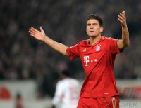 Fussball 1. Bundesliga : Mario Gomez (FC Bayern Muenchen)