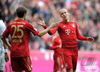 Fussball 1. Bundesliga, Saison 2011/2012:  FC Bayern Muenchen - TSG 1899 Hoffenheim