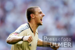 Fussball 1. Bundesliga: Hamburg - Bayern, Jubel Deisler