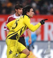 Fussball 1. Bundesliga : JUBEL nach dem Tor zum 0:1 Mats Julian Hummels (Borussia Dortmund)